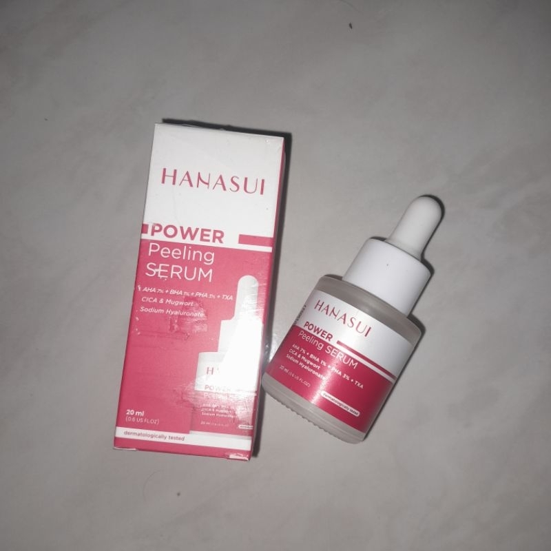 Hanasui peeling serum