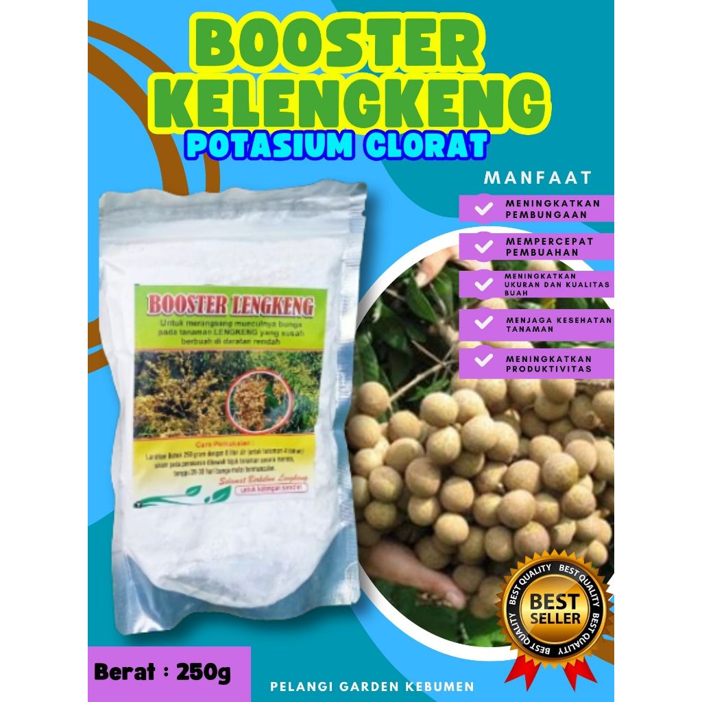 PALING LARIS  Booster Buah Kelengkeng Murni, Booster Buah Kelengkeng Murni 1Kg, Booster Buah Kelengk
