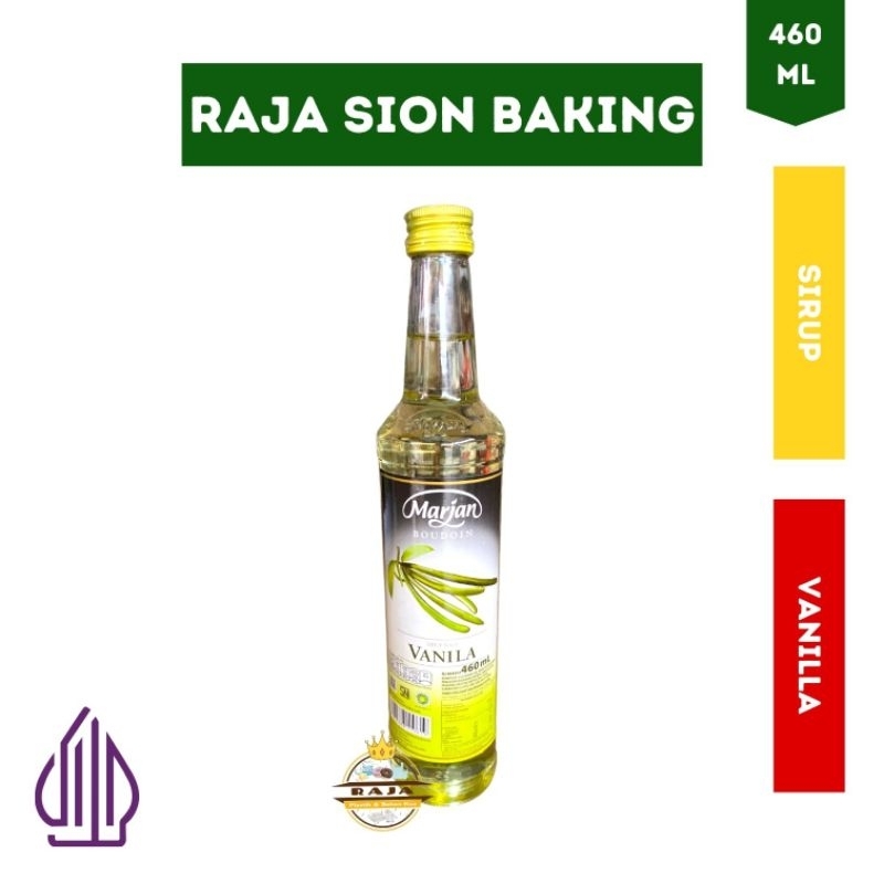 

Marjan Sirup Boudoin Vanila 460ml