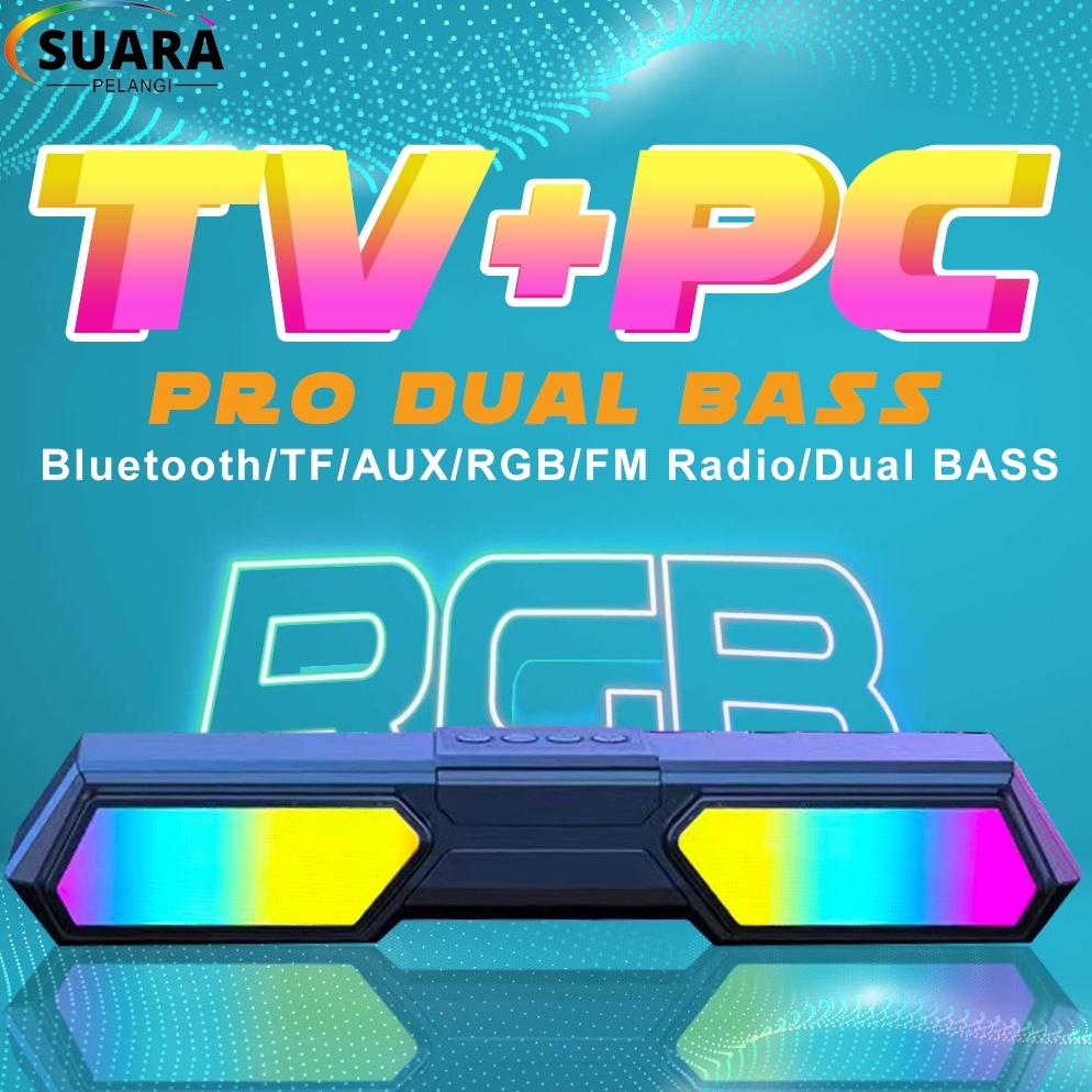 55LANGSUNG ATC TVPC BASSSpeaker Bluetooth Soundbar Super Bass Robot 2 Speaker jbl Original Computer 