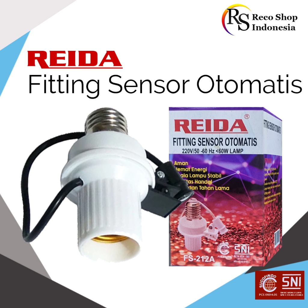 Fitting Sensor Otomatis Reida FS-212A