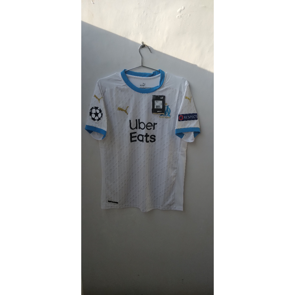Jersey Marseille Home Full Patch UCL