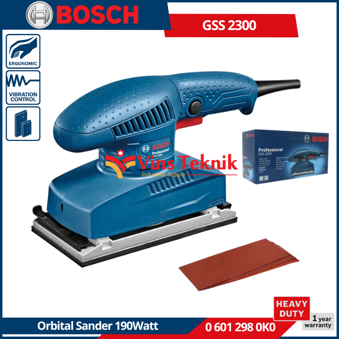 Bosch GSS 2300 Mesin Amplas Orbital Sander