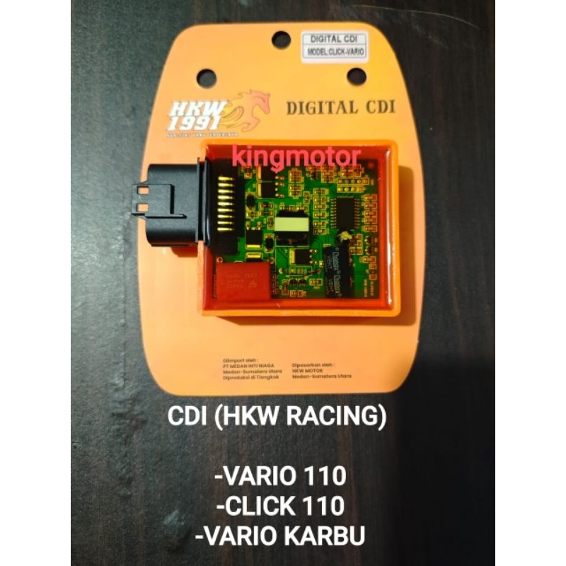 CDI HKW RACING VARIO 110 KARBU CBS CLICK 110 ORI HKW