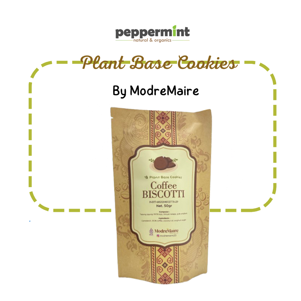 

Coffee Biscotti- Plant base cookies 50gr- ModreMaire
