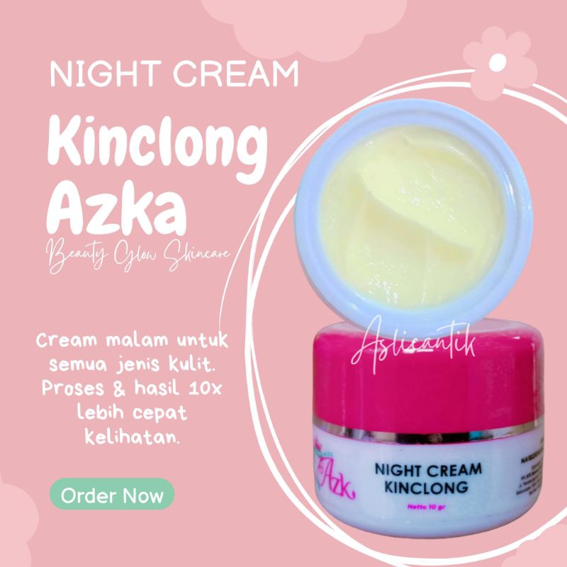 CREAM MALAM KINCLONG AZKA BEAUTY GLOW SKINCARE