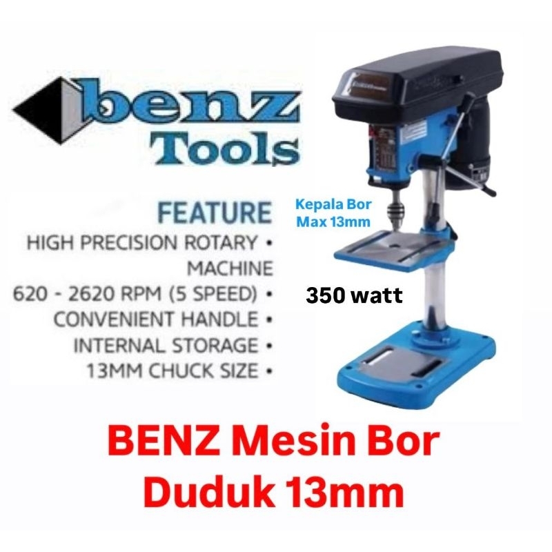 BENZ Mesin Bor Duduk 13mm