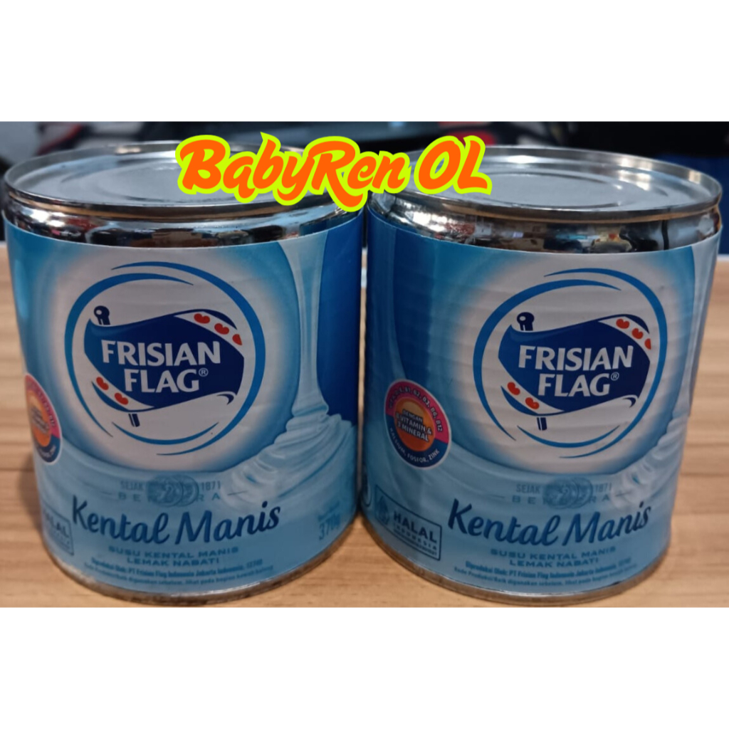 

FRISIAN FLAG Susu Kental Manis Kaleng 370gram Coklat/Putih