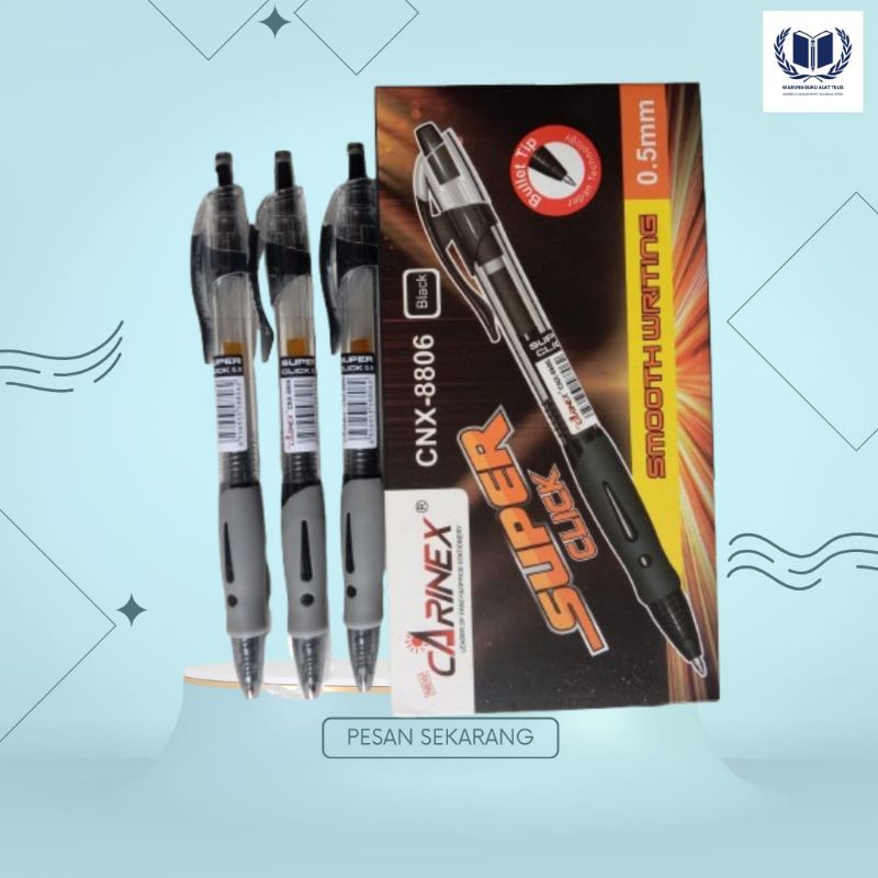 

Pulpen Carinex Super Click | CNX 8860