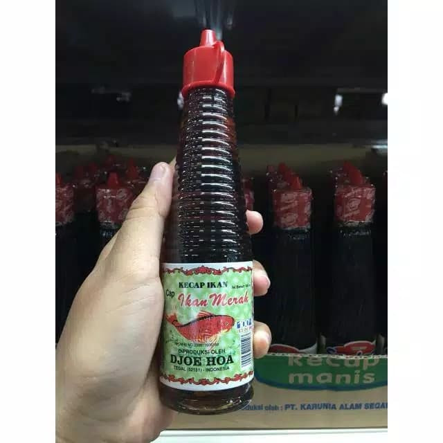 

KECAP IKAN CAP IKAN MERAH JUHA DJOE HOA 140 ML