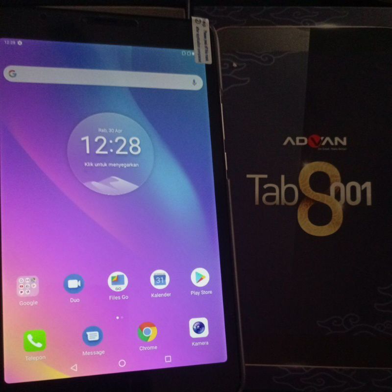 ADVAN TABLET/TAB ADVAN ANDROID G-TAB 8001 3/32GB 4G LTE Octa-core/3GB/32GB/4G/LTE incld Folio Cs