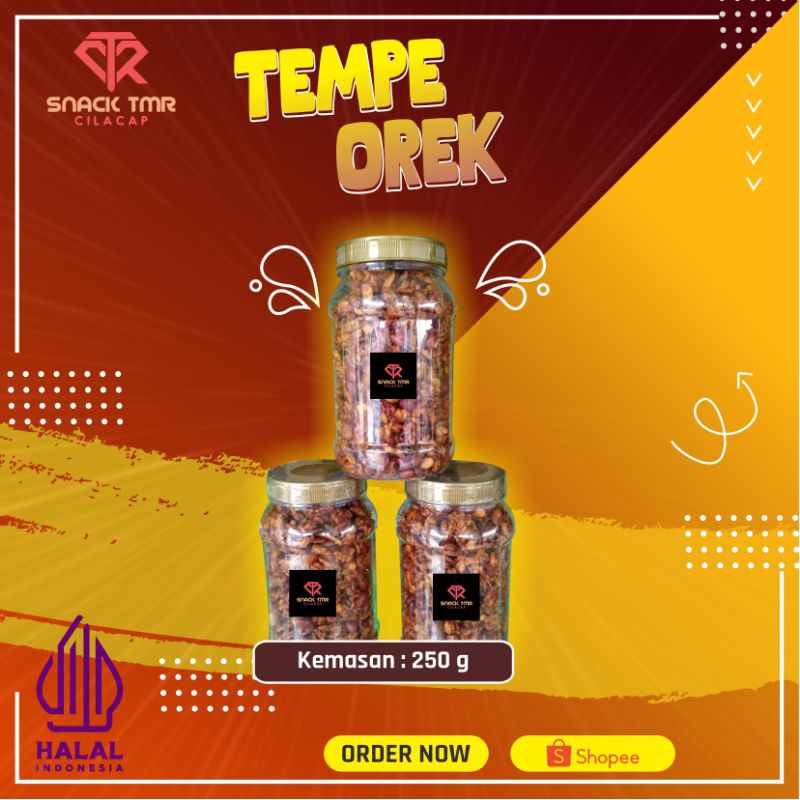 

KERING TEMPE KACANG OREK TEMPE KACANG TOPLES 250 gram RENYAH GARING KRIUK HOMEMADE
