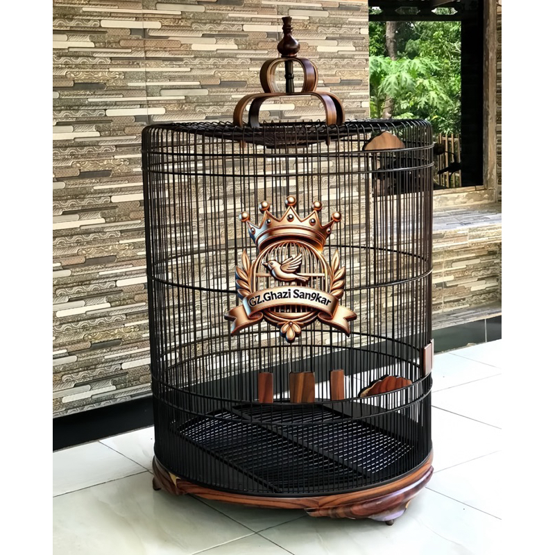 sangkar murai / sangkar kayu sonokeling / sangkar tebok ceper / sangkar burung