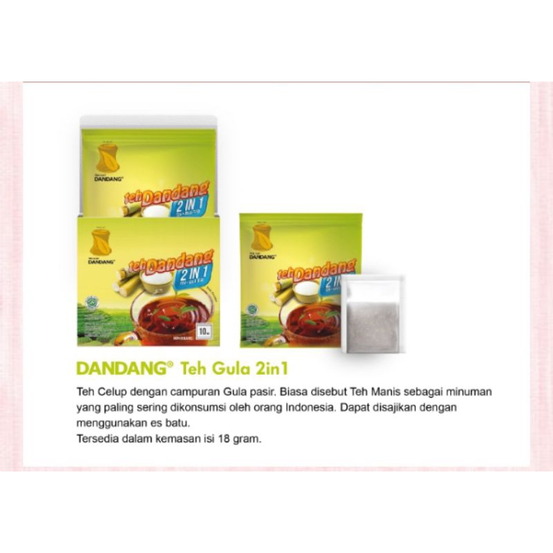 

Teh Dandang 2in1