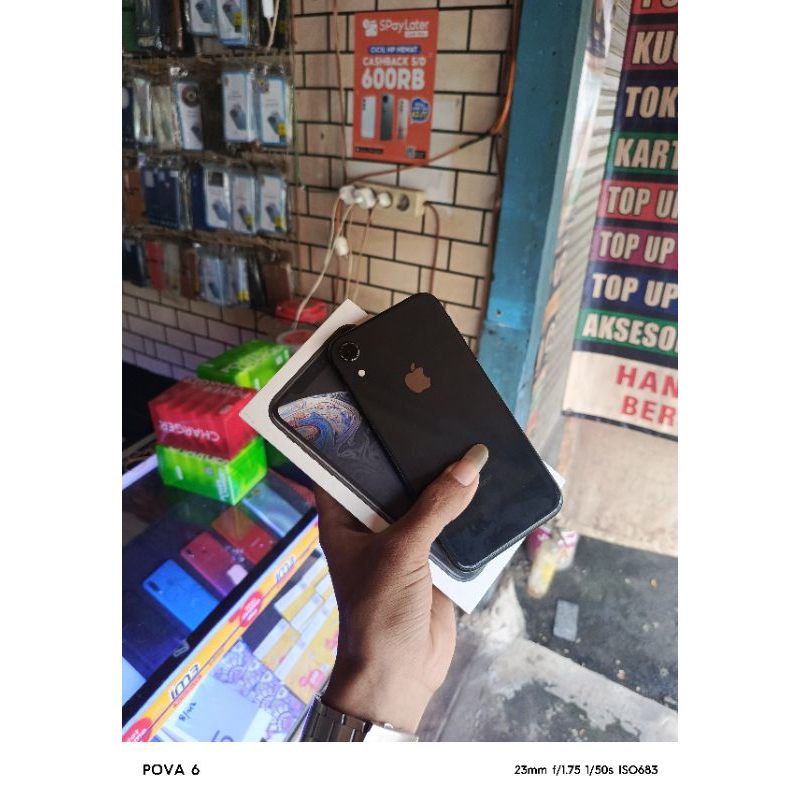 Iphone Xr 128gb ex inter all oprator no minus ori lengkap