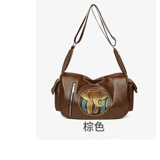 MARDIBAG IMPORT - LT2601 Tas Motif Gajah Impor Tas Selempang Wanita Terbaru Tas Simpel Ibu Ibu Murah