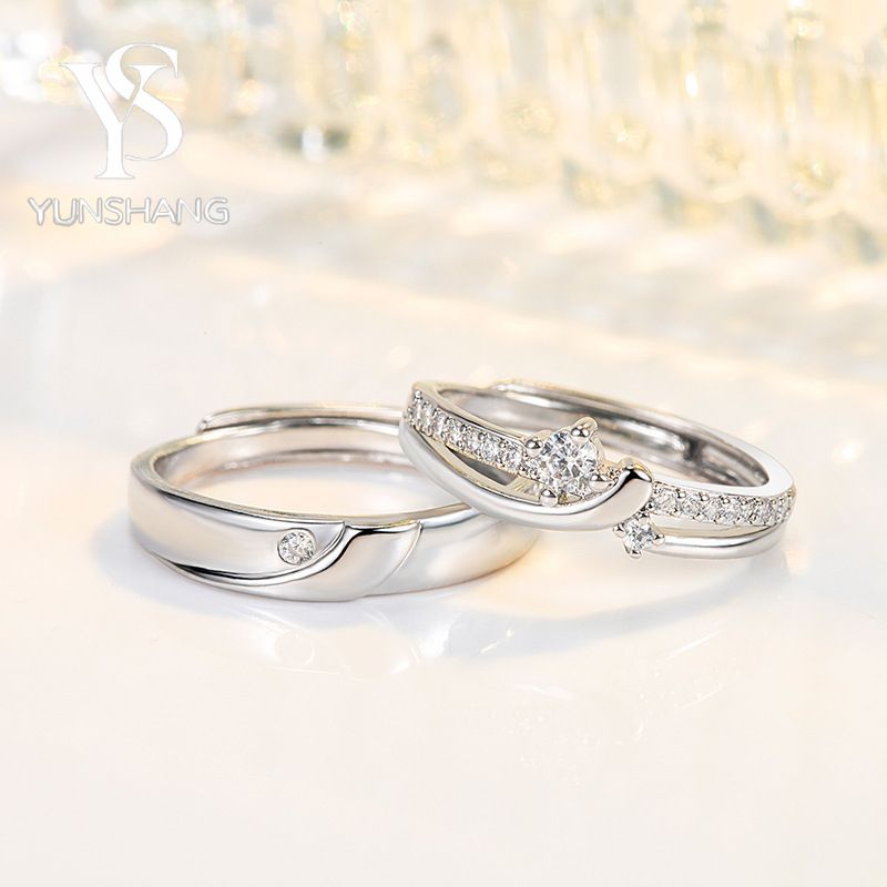 COD CINCIN PERNIKAHAN, CINCIN TUNANGAN, CINCIN COUPLE MEWAH PERAK 925