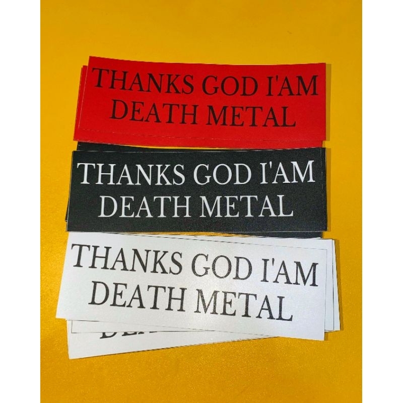 

Big stiker - Death Metal