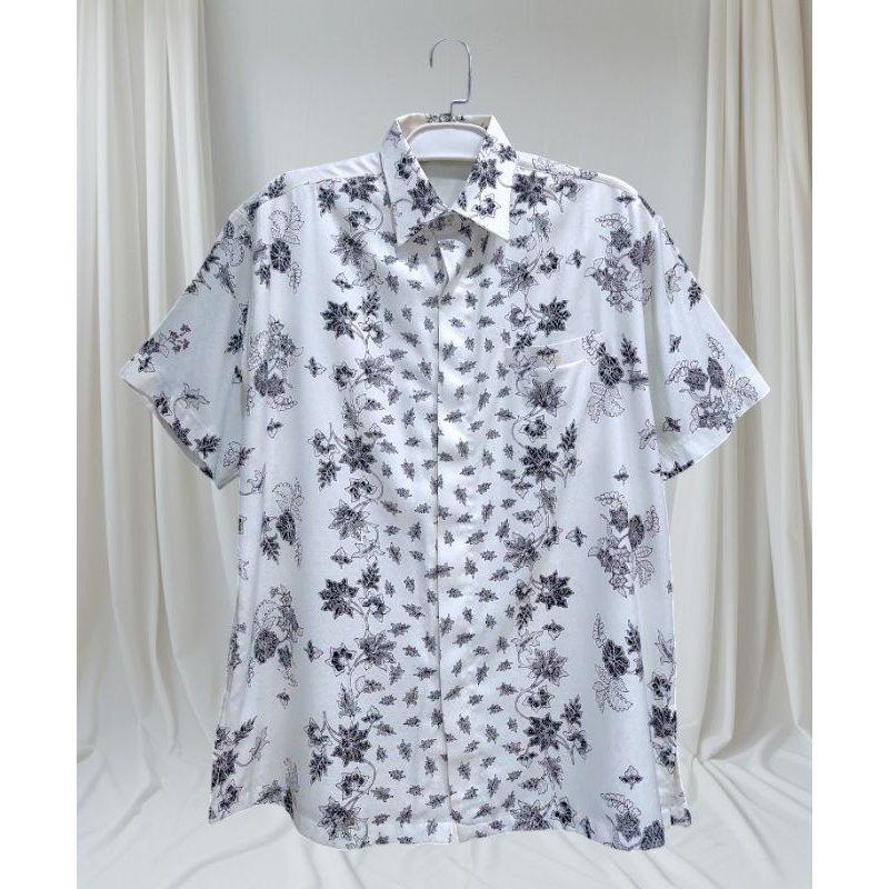 Batik Pria Lengan Pendek Krisna Wahyu Original | Preloved