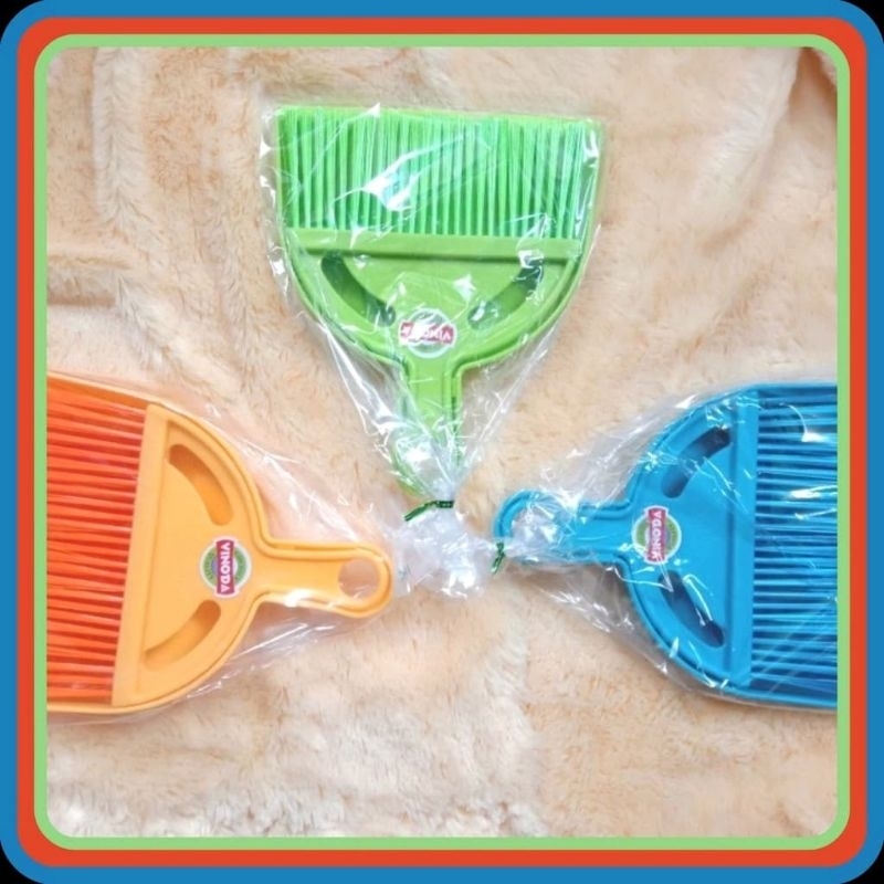Sapu mini set + Serokan-Pengki Vinoda - Sapu mobil Vinoda
