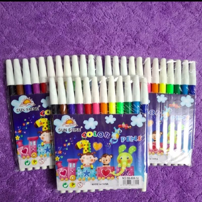 

spidol mini isi 12spidol