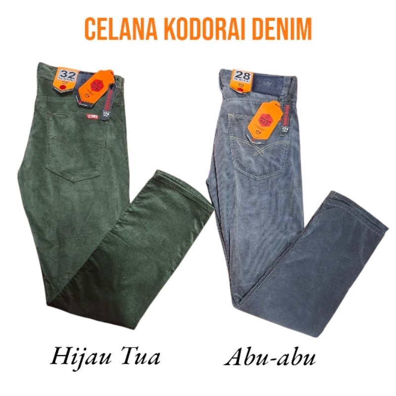CELANA PANJANG PRIA KODORAI XHUGO BLESS 174 SERIES PREMIUM DENIM QUALITY ✔️