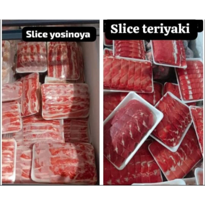 

slice yoshinoya 500gram/slice yoshinoya