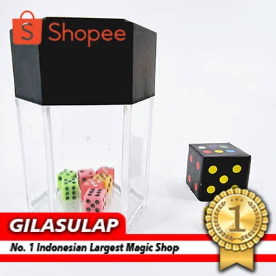 Dice Boom - Exploding Dice - Dadu Ambyar - Dadu Putih/Warna