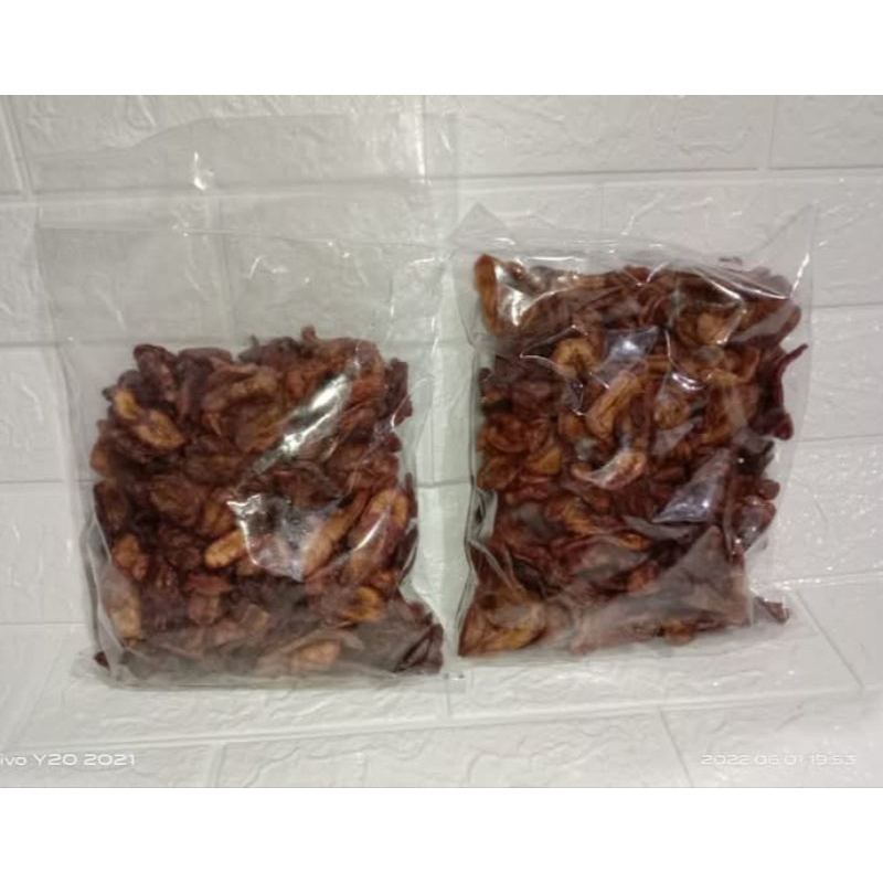 

Kripik pisang sale gosong