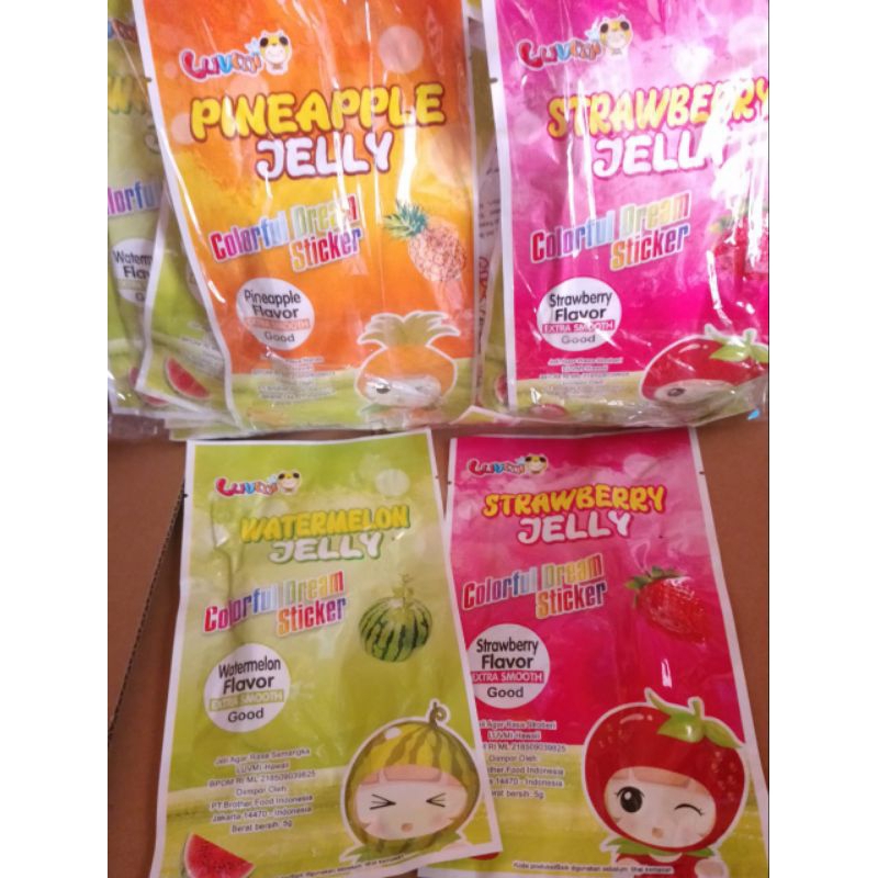 

PROMO JELLY SURPRISE STIKER 1 PAK ISI 30 PCS