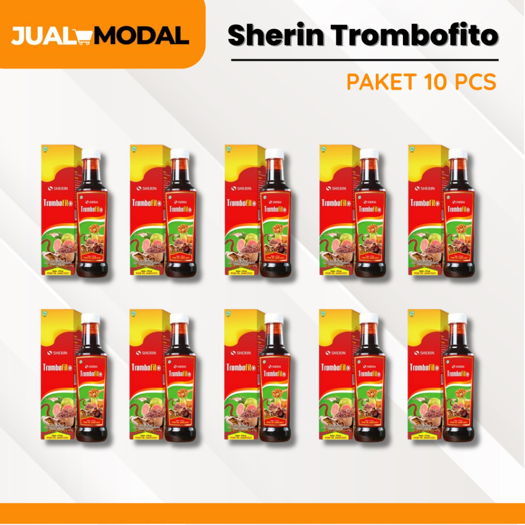 

PAKET 10 PCS Madu Angkak TROMBOFIT0 Ramuan Sari Kurma Plus Propolis Herbal DBD, Tipes & Menaikkan Trombosit 470gr