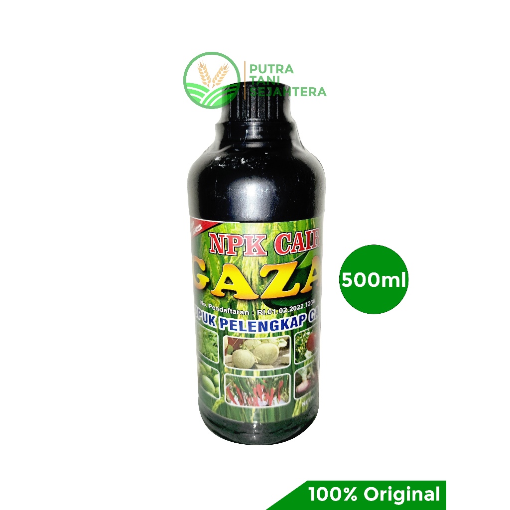 Pupuk NPK CAIR GAZA 500ml Pupuk pelengkap cair