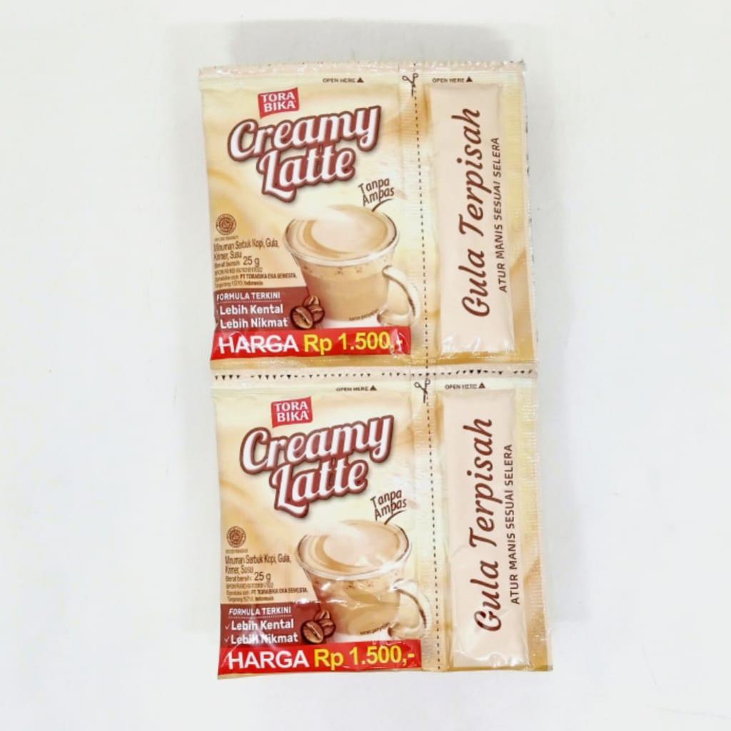 

1 Renceng Creamy Latte 10 Sachet x 25 Gr