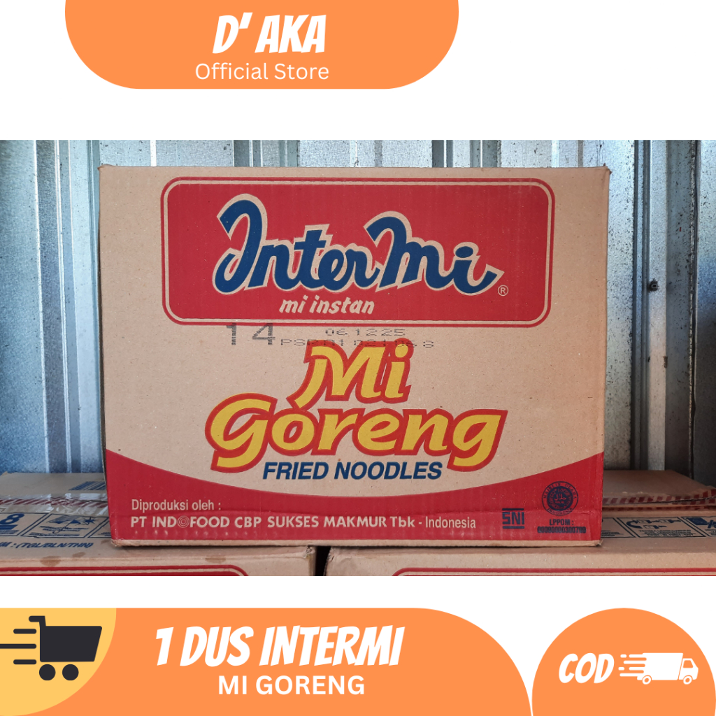 

1 DUS ISI 40 BUNGKUS INTERMIE GORENG