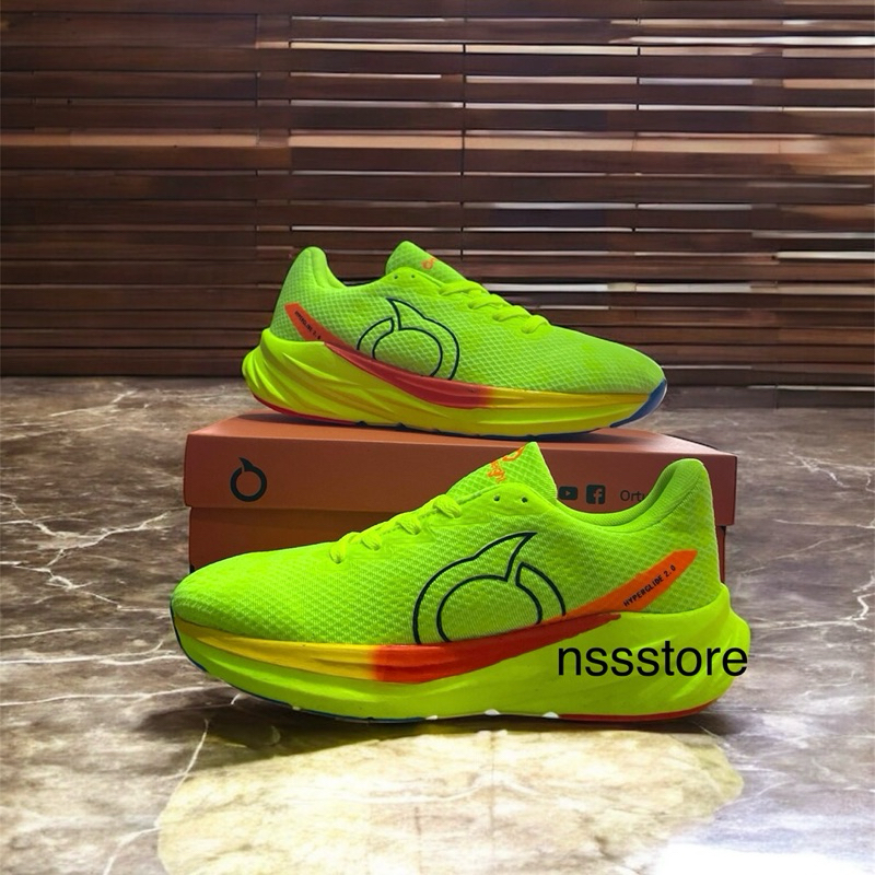 Sepatu runing pria wanita ortus hyperglide 2.0 / septu olahraga harian