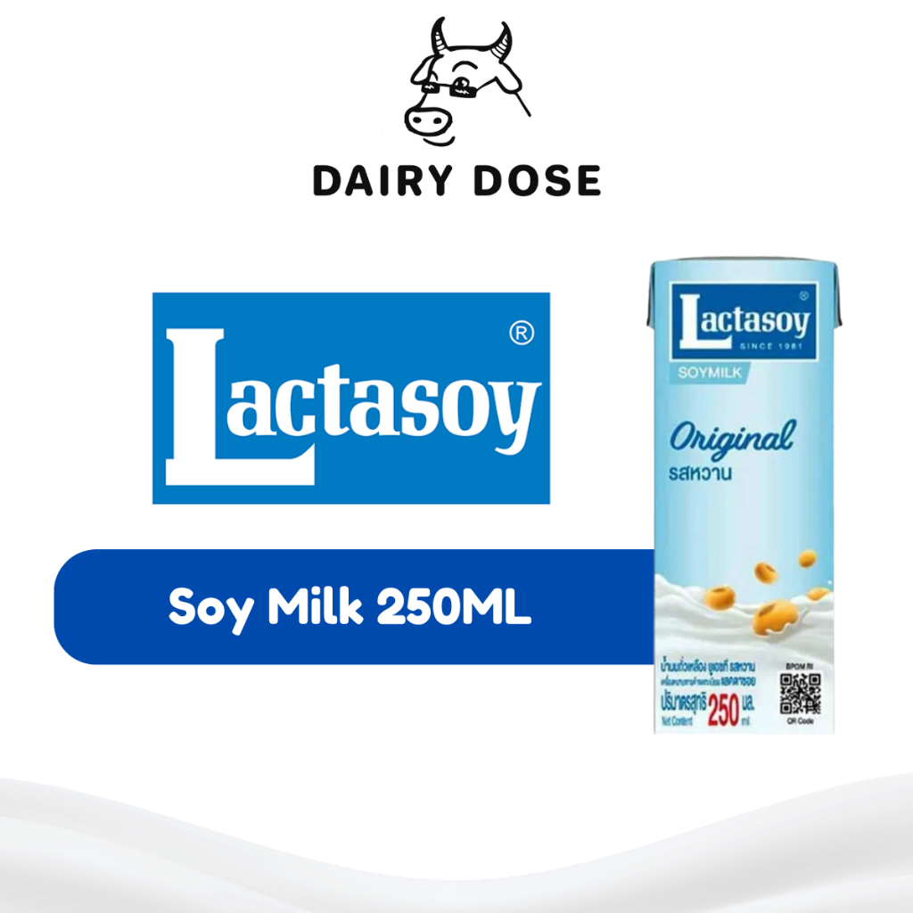 

Lactasoy Soy Milk Susu Kacang 250ml Kedelai