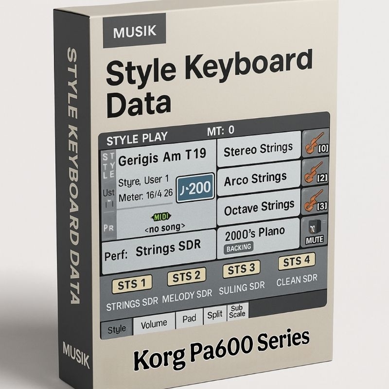 Style Gerigis Triaz 2019 / Triaz 2022 Korg Pa600 Series