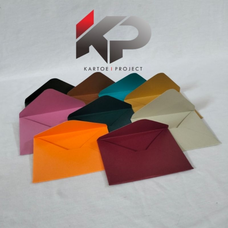 

11x8 cm AMPLOP A7 POLOS BAHAN JASMINE TEBAL