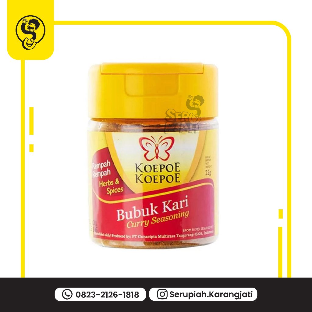 

Bubuk Kari Koepoe-koepoe 1 Kg