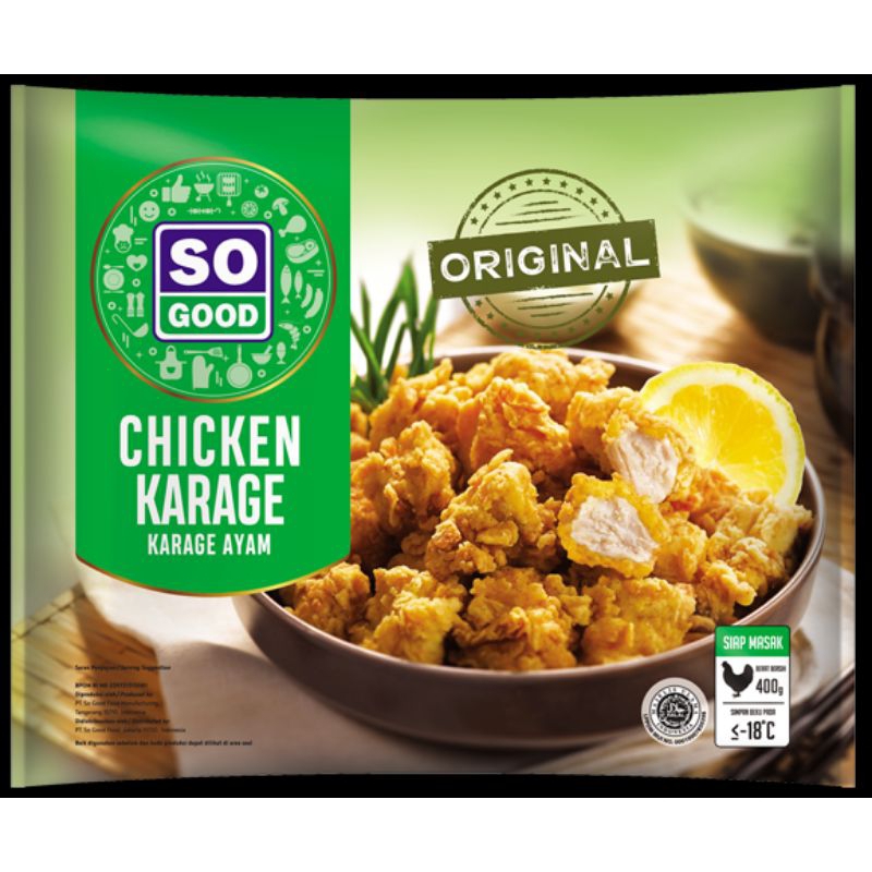 

SO GOOD Chicken Karage 400gr