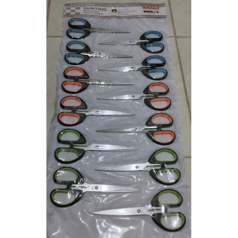 

Gunting ukuran tanggung 6,5 inc merk YOUMI