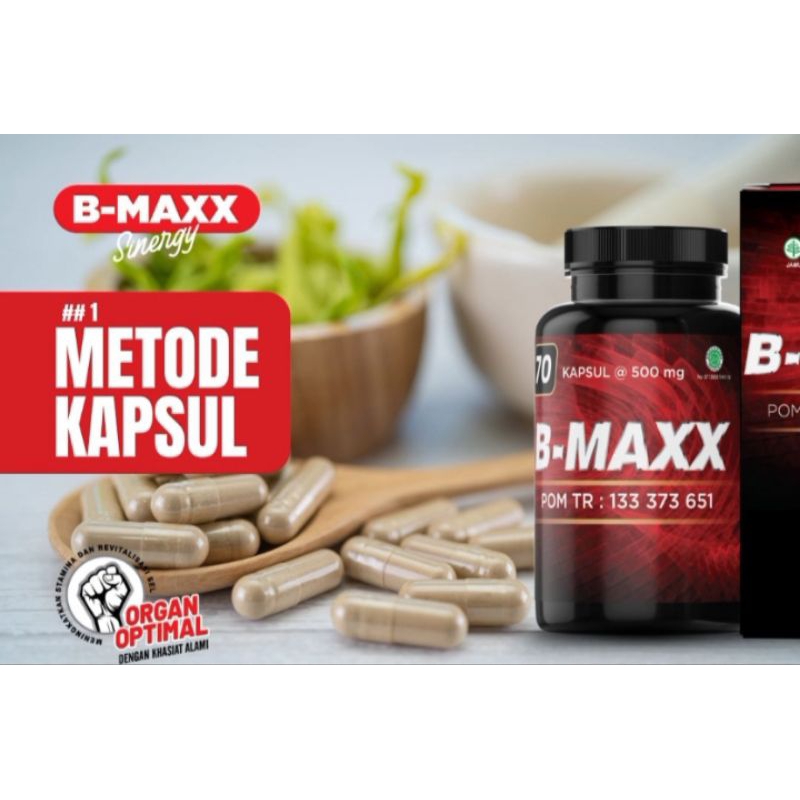 B-Maxx Suplemen Kesehatan (Herbal) isi 70 kapsul