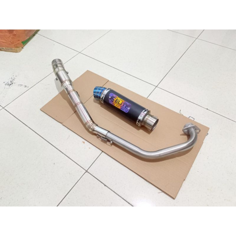 exhaust underbone Suzuki raider R 150 EKZOS underbone Suzuki raider R 150 knalpot raider R 150 exhau