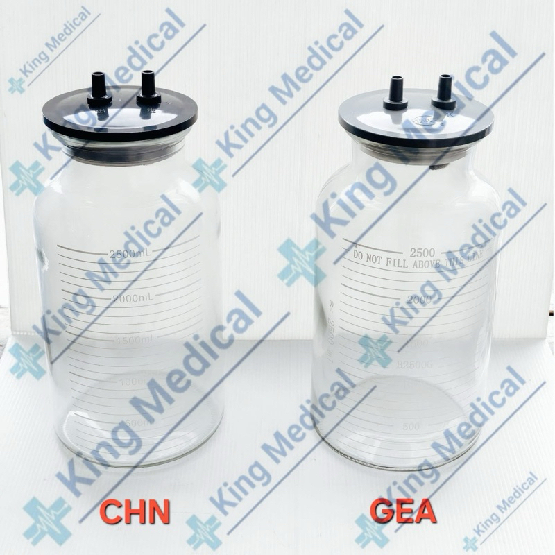 Botol Kaca Suction Pump 2500ml