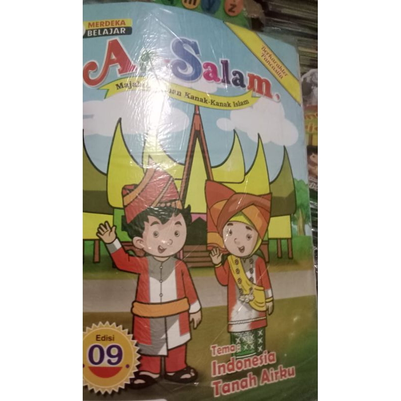 majalah anak tema tanah airku paud tk ra