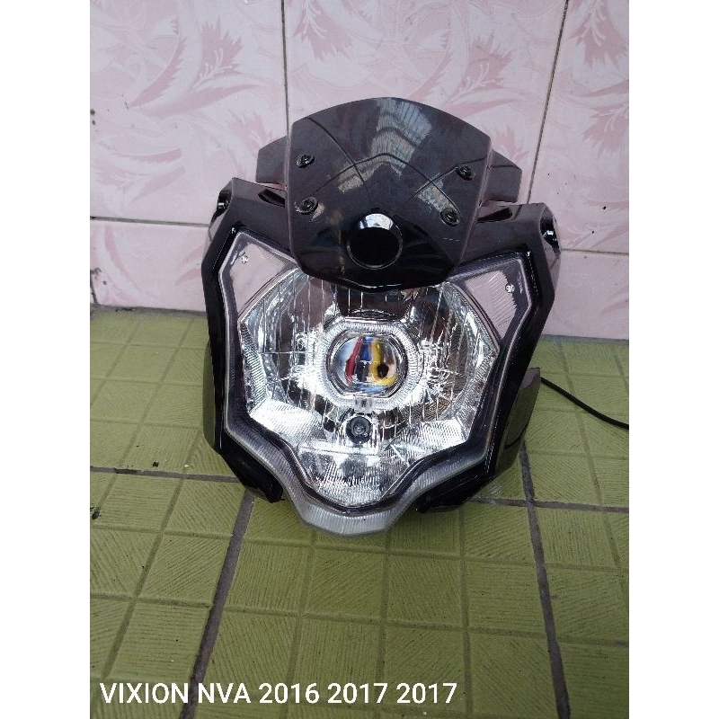 REFLEKTOR BATOK HEADLAMP VIXION ADVANCE CUSTOM PNP TINGGAL PASANG