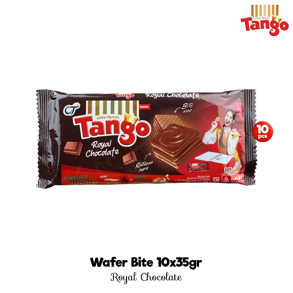 

Tango Wafer BIte 1 Pack Isi 10 Bungkus (@ 35gr)