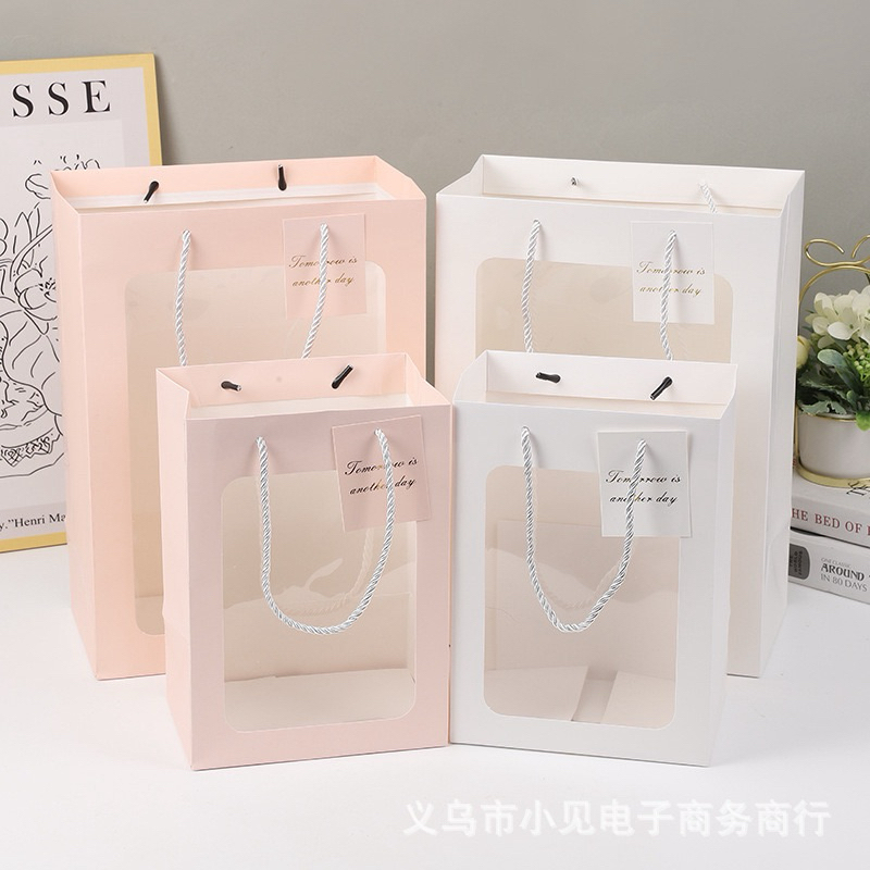 

FLOWER PAPER BAG ULANG TAHUN PESTA KADO TAS HAMPERS BOUQUET BAG