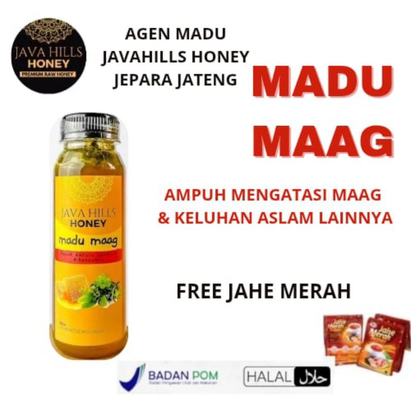 

Java Hills Honey Javahills Madu Maag Lambung Mual Herbal