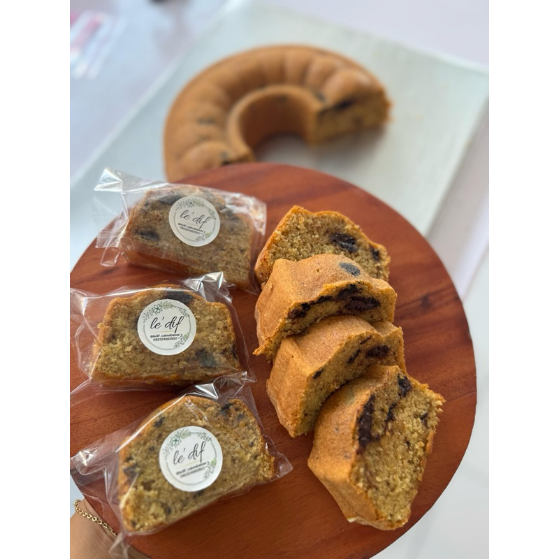 

Bolu pisang asli per 3 Slice